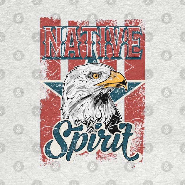 Native Spirit American Eagle by RockabillyM